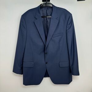 Peter Millar Men's Blue Sport Coat Blazer Size 46 Or 48 Suit Jacket